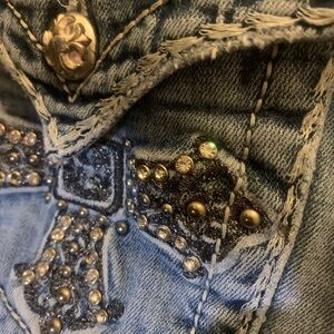 Miss Me jeans size 30-34 cotton elastane 
Size